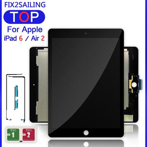 9.7 Lcds For Apple iPad 6 Air 2 A1567 A1566 9.7'' 100% AAA+ Grade LCD  Display Touch Screen Digitizer Assembly Replacement - Price history &  Review, AliExpress Seller - FIX2SAILING AMOLED LCD Store