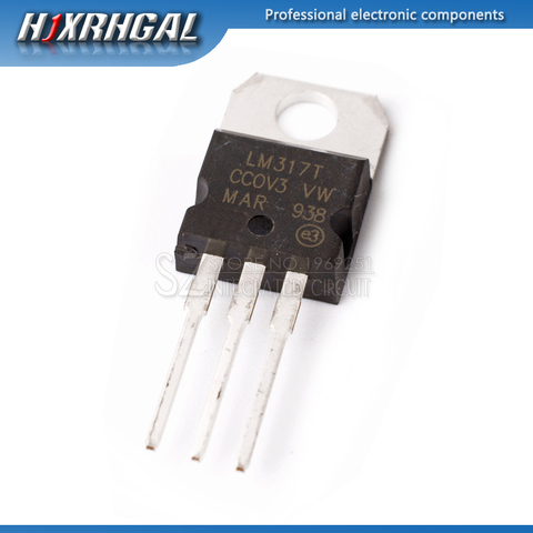 10pcs LM317T LM317 TO-220 TO220 Regulated triode Transistor ► Photo 1/1