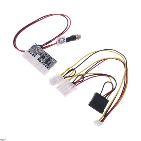 DC 12V 160W 24-Pin ATX Switch PSU Car Auto Mini ITX Power Supply Module Cable DropShip ► Photo 1/6