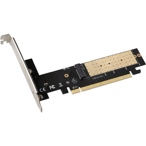 PCI Expess  PCIe 3.0 X16 to M.2 NVME Riser card m2 adapter ► Photo 1/1