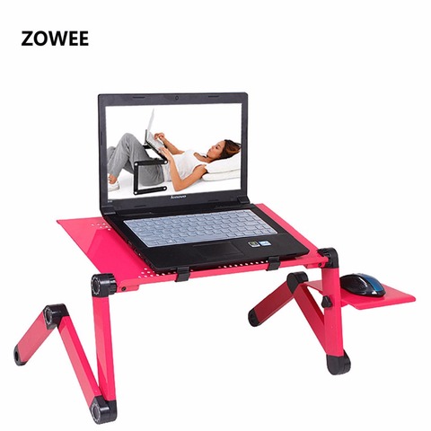Adjustable Portable Laptop Table Stand Lap Sofa Bed Tray Computer Notebook Desk bed table ► Photo 1/1