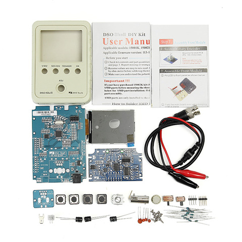 Original Tech DSO150 15001K DIY DSO-SHELL DIY Digital Oscilloscope Unassembled Kit With Housing ► Photo 1/6