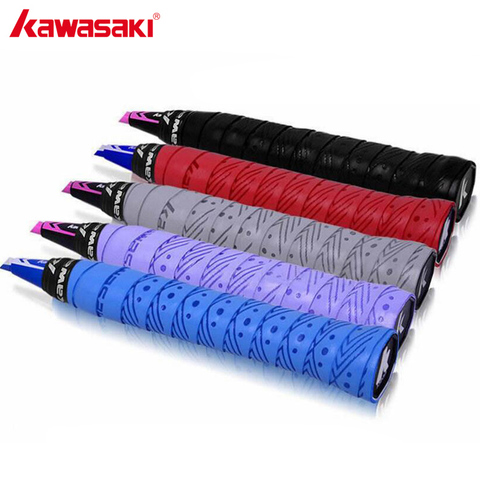 60pcs/lot Kawasaki Brand Badminton Over Grip Tape Tennis Racket Grips Anti-slip Breathable Sweat Band Sweatband X5 ► Photo 1/6