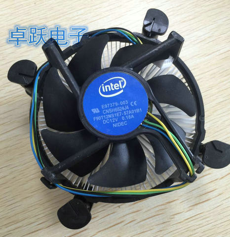 Inte G1840 G4560 G3220 G3260 G4600 G4400 Original Boxed processor CPU Radiator Cooling fan Coolers /Thermal compound /Cooler ► Photo 1/1