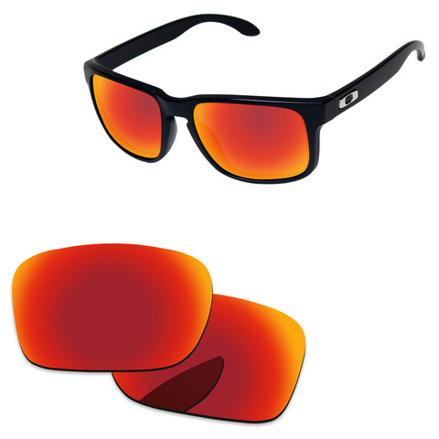 Polycarbonate-Fire Red Mirror Replacement Lenses for Authentic Holbrook Sunglasses Frame 100% UVA & UVB Protection ► Photo 1/5