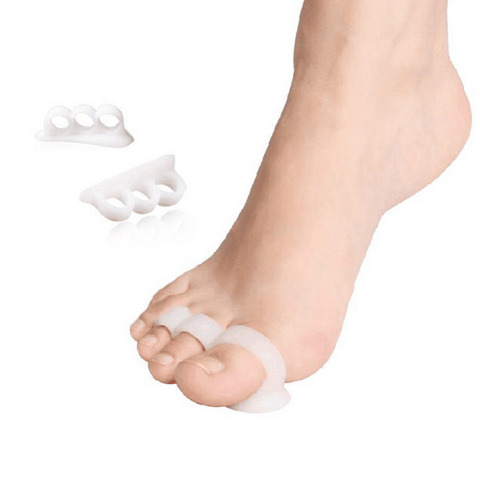 2Pcs Silicone Gel Toe Separators Stretchers Overlapping Toes Orthotics & Hammer Toes Orthopedic Cushion Feet Care Shoes Insoles ► Photo 1/4