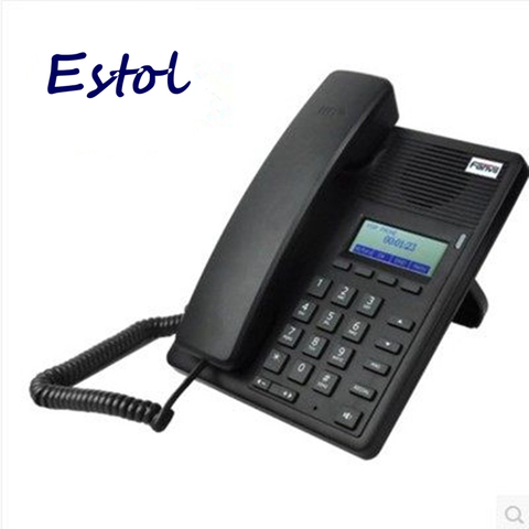 HD Voice 2 SIP lines IP Phone,VoIP Phone.Asterisk Elastix mini slip Telephone RJ09 Headset interface,Multi Language support ► Photo 1/2