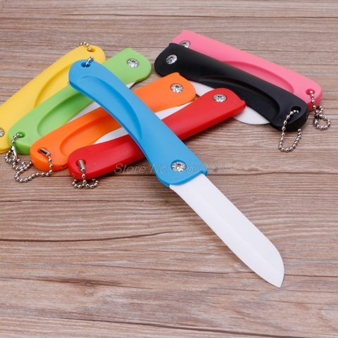 Folding Ceramic Utility Knife Letter Opener Stationery Cutter For Fruit Tools Wholesale&DropShipping ► Photo 1/6