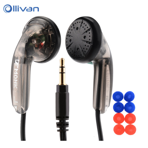 OLLIVAN Sports Earphone Flat Head Earbuds VE Monk Plus Earphones Stereo Bass Headset for Iphone XiaoMi Samsung Huawei all Phones ► Photo 1/6