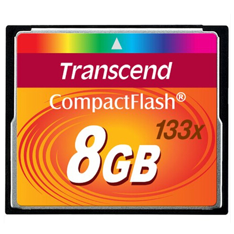 Transcend Real Capacity Transcend Memory Card 32GB 16GB 8GB Professional CF Card 133x Compact Flash For DSLR Camera HD 3D Video ► Photo 1/4
