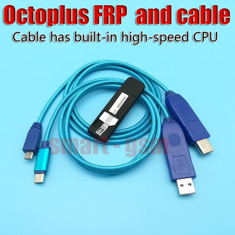 2022 Original OCTOPUS OCTOPLUS FRP TOOL dongle + cable for Samsung, Huawei, LG, Alcatel, Motorola cell phones ► Photo 1/1