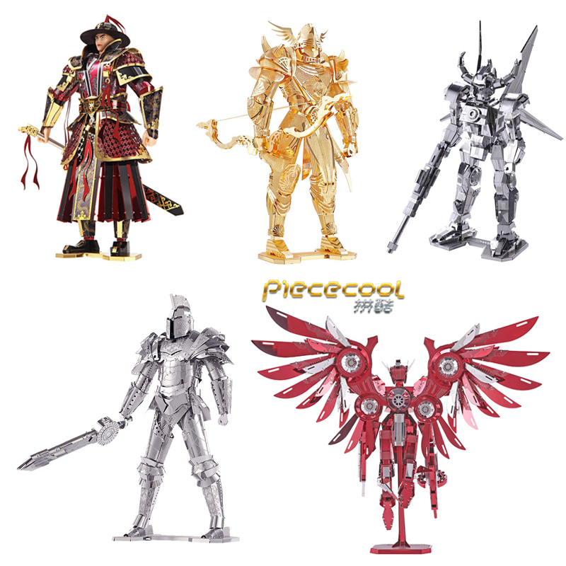 Piececool Warriors Armor  3D Metal Puzzle Model DIY Laser Cut Toys 