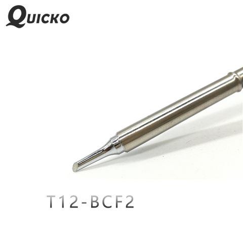 QUICKO T12-BCF2 Welding Tools solder iron tips for FX952/951/9501/907 Handle LED&OLED soldering station 7s melt tin ► Photo 1/3