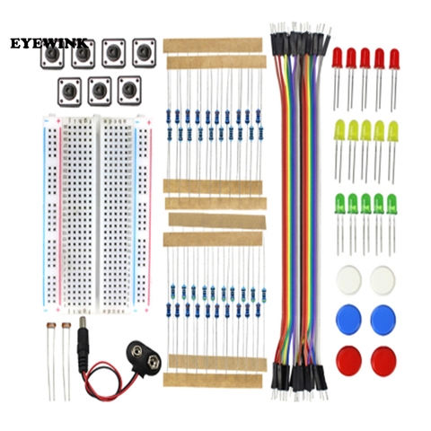 Starter Kit UNO R3 Mini Breadboard LED Jumper Wire Button for arduino Diy Kit ► Photo 1/2