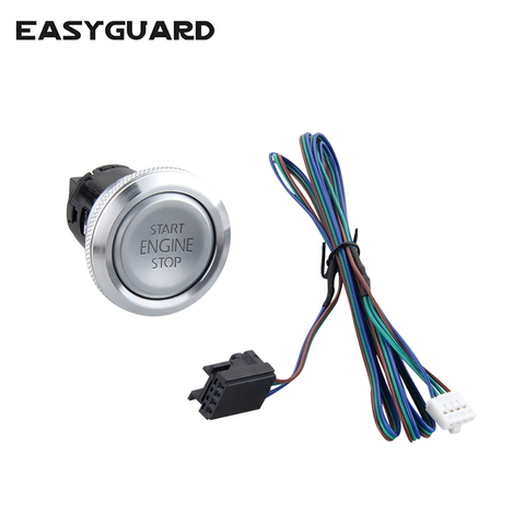 EASYGUARD Replacement push engine start stop button for ec002 es002 ec008 series P3 style ► Photo 1/6