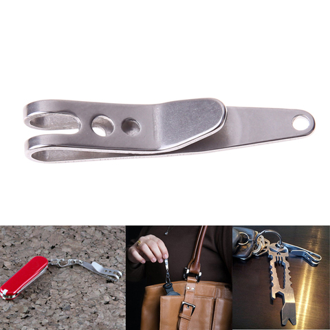 EDC Tool Bag Suspension Clip with Key Ring Carabiner Outdoor Travel Camping Quicklink Tool ► Photo 1/6