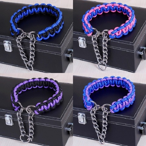 New High Quality Upgraded Color Collar Large Dog German Shepherd Walk The Dog P Chain Adjustable Pet For Medium and large Dogs ► Photo 1/6