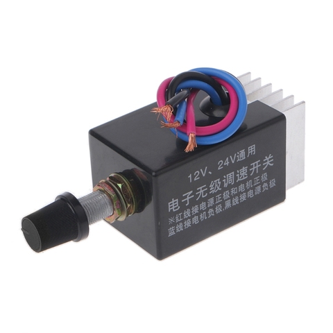 Motor Speed Controller Switch Truck Fan Heater Control Defroster DC 12V 24V ► Photo 1/6