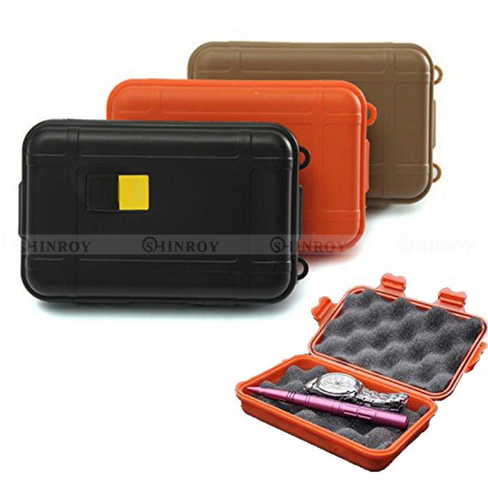 Shockproof Outdoor Storage Airtight Survival Seal Box Camping Hiking