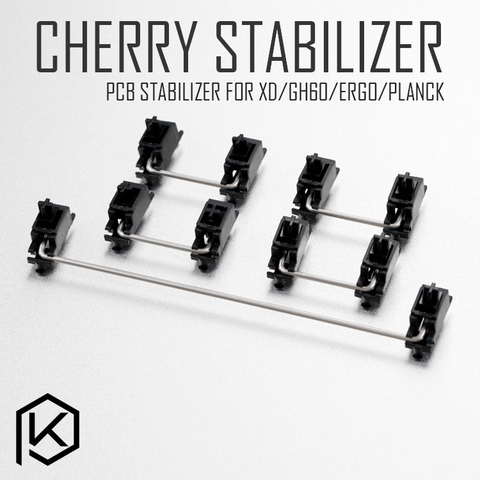 Black cherry original PCB Stabilizer for Custom Mechanical Keyboard gh60 xd64 xd60 xd84 eepw84 tada68 zz96 6.25x 2x 7x rs96 87 ► Photo 1/6