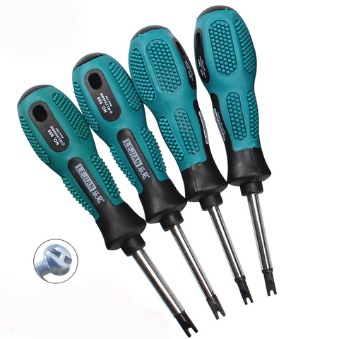 4pcs/set U1.7,U2.0,U2.3,U2.6 Magnetic Spanner Screwdriver CR-V U-Type Screw-driver Insulated Bolt Driver Hand Tools ► Photo 1/3