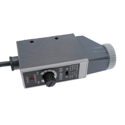 10MM Detection distance Packing Machine NPN sale detect color infrared photocell mark sensor KS-C2 DC10-30V ► Photo 1/5