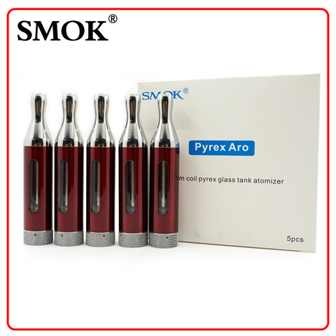Original Smok Pyrex Aro tank 2.5ml Colorful Aro atomizer clearomizer for EGO winder vv ego t battery mod - Price history & Review | AliExpress Seller - SMOK VAPE Store | Alitools.io Original Smok Pyrex Aro tank 2.5ml Colorful Aro atomizer clearomizer for EGO winder vv ego t battery mod - Price history & Review | AliExpress Seller - SMOK VAPE Store | Alitools.io