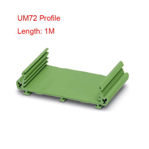 UM72 PCB carrier DIN rail carrier PLC enclosure PLC case  Plastic PCB board holders PCB width:72mm plastic panel DIN rail ► Photo 1/6