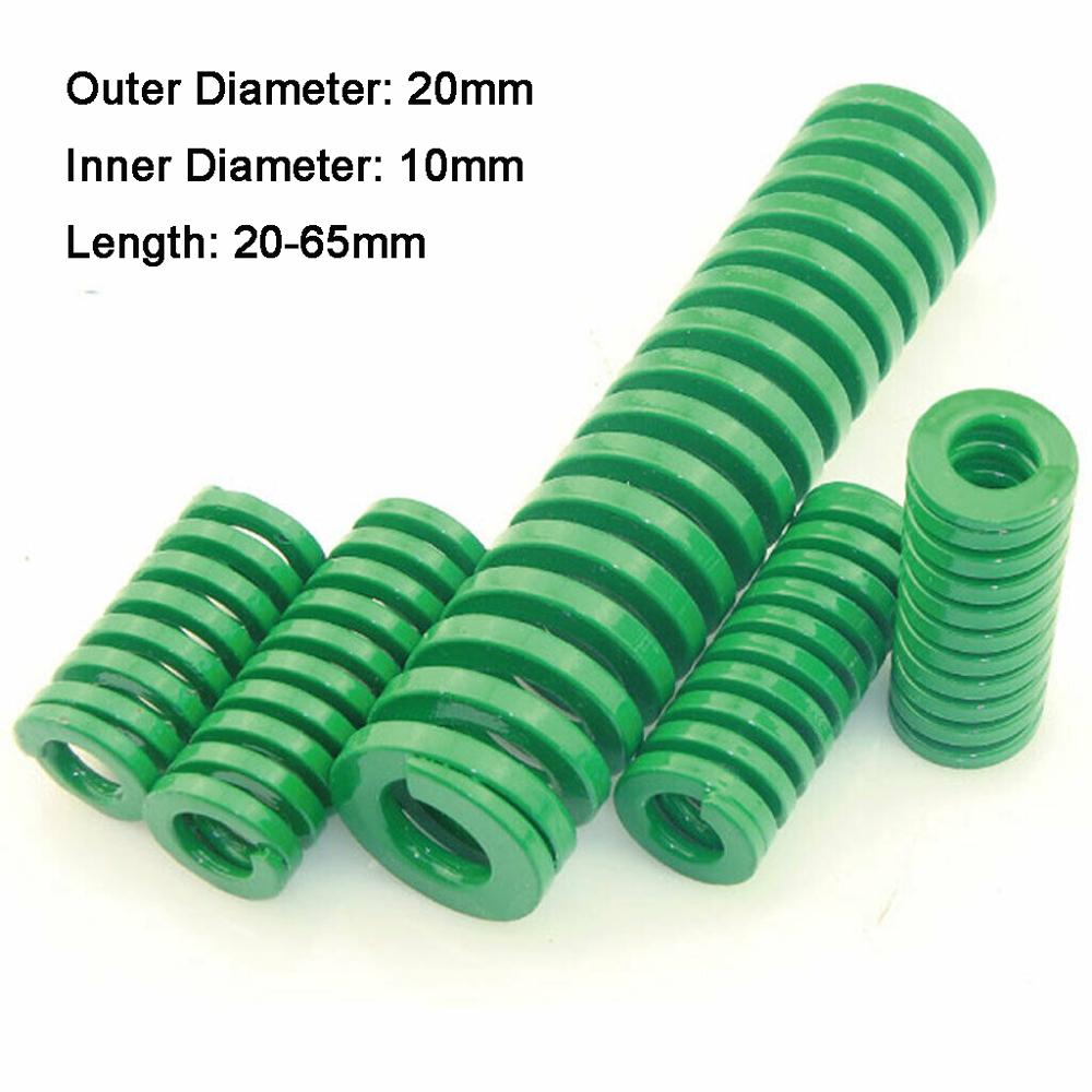 40mm OD 50mm Long Heavy Load Stamping Compression Die Spring Green