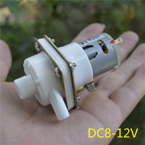 8-12V DC magnetic pump Micro Submersibles Motor pretty quiet Centrifugal Pump Electric Carbon brush pump ► Photo 1/6