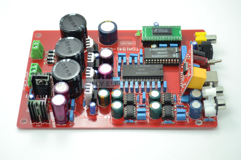 TDA1541+SAA7220+CS8412+NE5534 Fiber Coaxial USB PCM2704 DAC Board AC15-0-15V 10W ► Photo 1/1