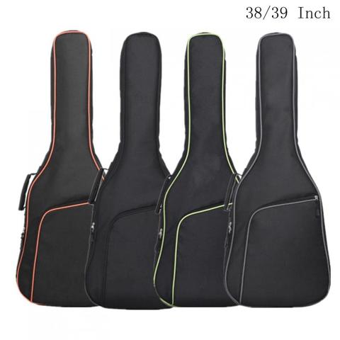 38/39 40/41 Inch 1680D Oxford Fabric Guitar Case Gig Bag Double Straps Padded 10mm Cotton Soft Waterproof Backpack ► Photo 1/6