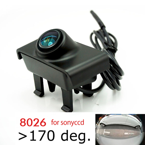 180deg ccd HD night vision car parking camera for 2010 2013 Hyundai IX35 Santa Fe IX45  SantaFe Front view camera positive view ► Photo 1/6