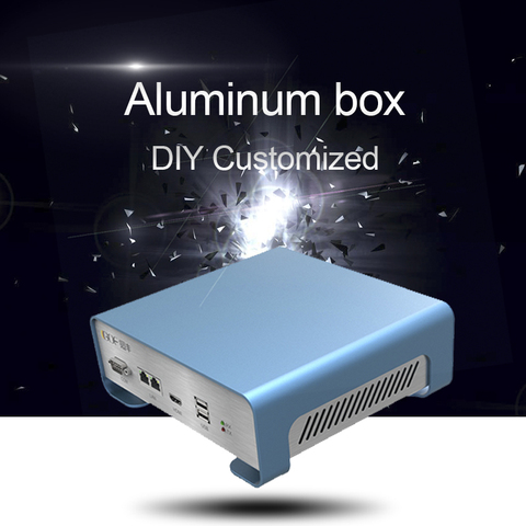GOF-P01 133.4x55x109mm (WxH-D) aluminum extrusion electronic projects enclosure case diy extrued box case ► Photo 1/6