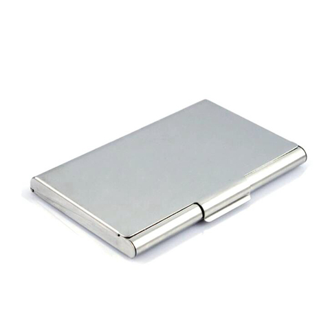 Creative Business Card Case Stainless Steel Aluminum Holder Metal Box Cover Credit Men Business Card Holder Card Metal Wallet ► Photo 1/1