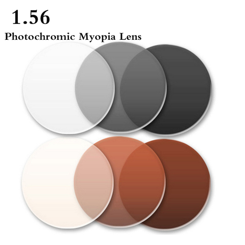 1.56 Index Single Vision Aspheric Photochromic Lens CR-39 Prescription Myopia Presbyopia Eye Glasses Lens Anti-Radiation RS048 ► Photo 1/1