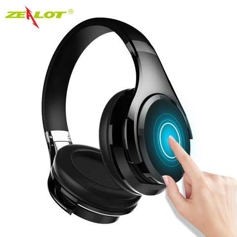 ZEALOT B21 Wireless Bluetooth Headphones Foldable Bass Wireless Headset with Microphone for Computer,Phones Touch Control ► Photo 1/6