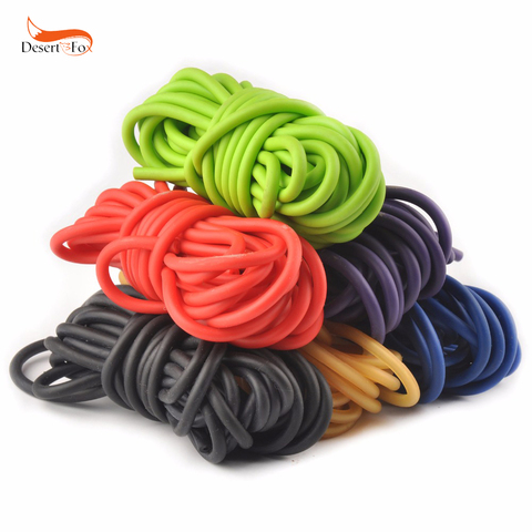 5mm*5/10m Outdoor Natural Latex Rubber Tube Stretch Elastic Slingshot Replacement Band Catapults Sling Rubber ► Photo 1/6