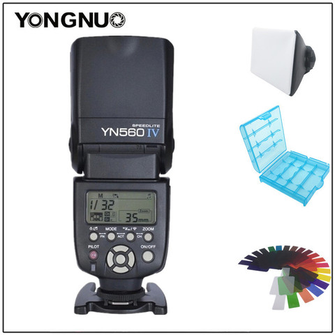 Yongnuo YN-560IV YN560 IV Speedlite 2.4G Wireless Radio Master Slave Flash for DSLR Camera Canon Nikon Sony Pentax Olympus ► Photo 1/6