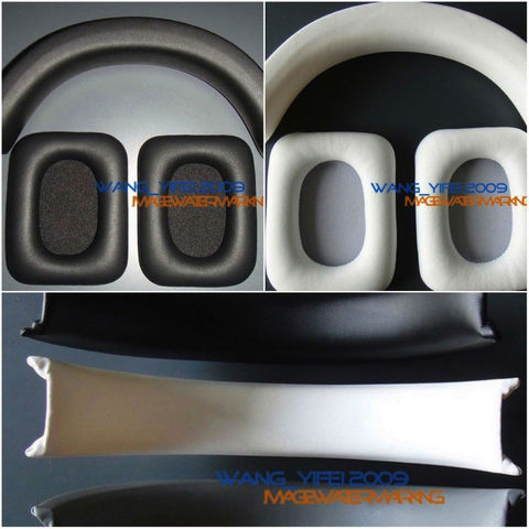 Replacement Ear Pads Headband Cushion Group For Monster  Inspiration Over Ear Headphone ► Photo 1/6