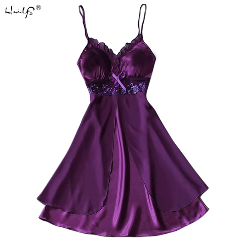 Women Sexy Silk Satin Night Gown Sleeveless Nightdress Lace Sleep Ruffle Dress V-neck Nighties Night Shirt Sleepwear Nightwear - Price history & Review | AliExpress Seller - hzoioys Official Store | Alitools.io Women Sexy Silk Satin Night Gown Sleeveless Nightdress Lace Sleep Ruffle Dress V-neck Nighties Night Shirt Sleepwear Nightwear - Price history & Review | AliExpress Seller - hzoioys Official Store | Alitools.io