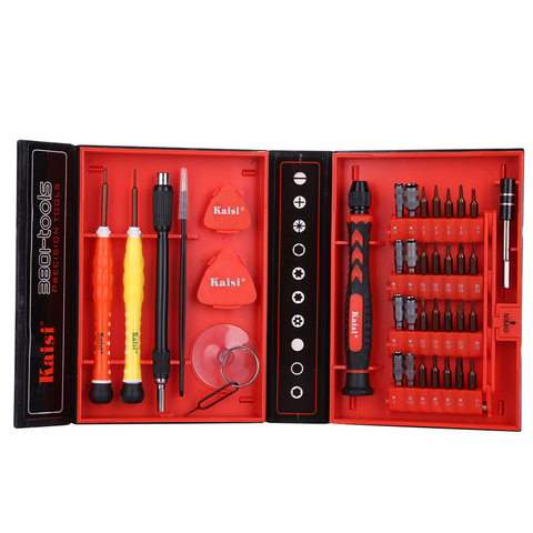 KAISI Mobile Phone Repair Tool Spudger Pry Opening Tool Kit Screwdriver Set for iPhone iPad Mac Computer Hand Tools Set ► Photo 1/6