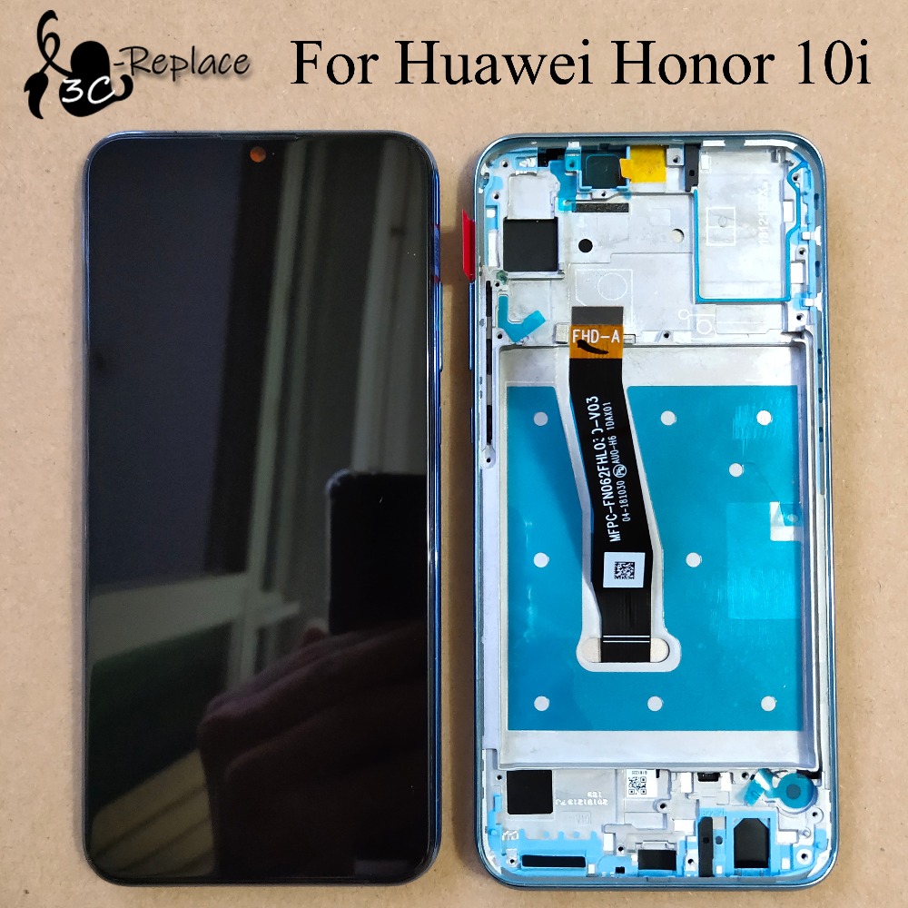 grafisch Goederen Bedoel Price history & Review on Original Black 6.21 inch For huawei Honor 10i  HRY-LX1T LCD Display Touch Screen Digitizer Assembly Replacement With Frame  | AliExpress Seller - 3C-Replacement Online Store | Alitools.io