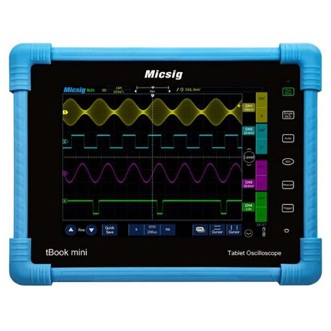 Micsig Digital Tablet Oscilloscope 100MHz 2CH 4CH handheld oscilloscope automotive scopemeter oscilloscope osciloscopio TO1104 ► Photo 1/1