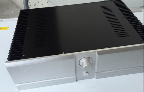 Lian Li DIY aluminum amplifier enclosure amp case / aluminium chassis , class A B chassis amplifier chassis ► Photo 1/1