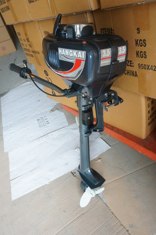 Wholesale/Retails High Quality 3.5HP Outboard Motor Two Stroke Boat Motor Water Cooled ► Photo 1/5