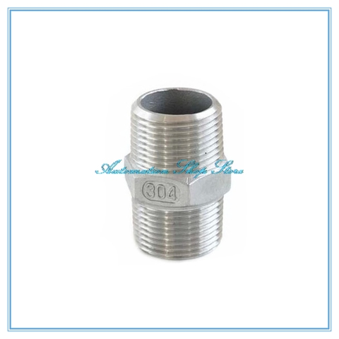Male to Male Thread Hex Nipple Union 304 Stainless Pipe Fitting Connector Coupler water oil air  M/M ► Photo 1/1