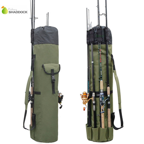 Shaddock Fishing Portable Multifunction Nylon Fishing Bags Fishing Rod Bag Case Fishing Tackle Tools Storage Bag ► Photo 1/6