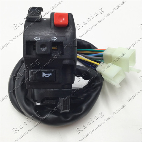 ATV Quad Switches 110-250cc four wheel  motorcycle spare parts  accessories left five-function switch Assembly Choke Button ► Photo 1/5