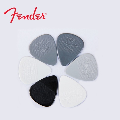 Fender 351 Shape Classic Nylon Guitar Picks Plectra Mediators 0.46/0.60/0.73/0.88/1.0/1.14mm, 1/piece ► Photo 1/3